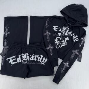 Ed Hardy Tracksuit (Size M)